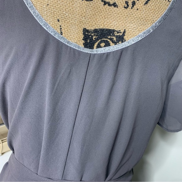 Double Zero Cold Shoulder High Low Dress - Picture 9 of 12